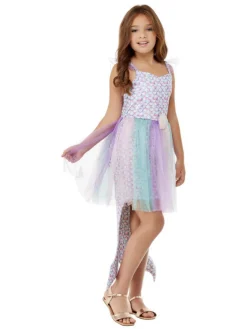 Havfrue Prinsesse Barnekostyme