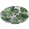 Hawaii Palmeblad Papptallerkener