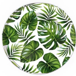 Hawaii Palmeblad Papptallerkener