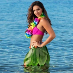Hawaii Palmeblad Skjørt