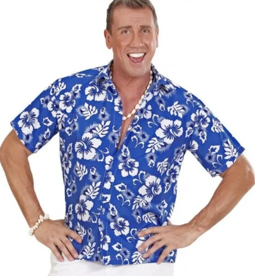 Hawaiiskjorte Blå