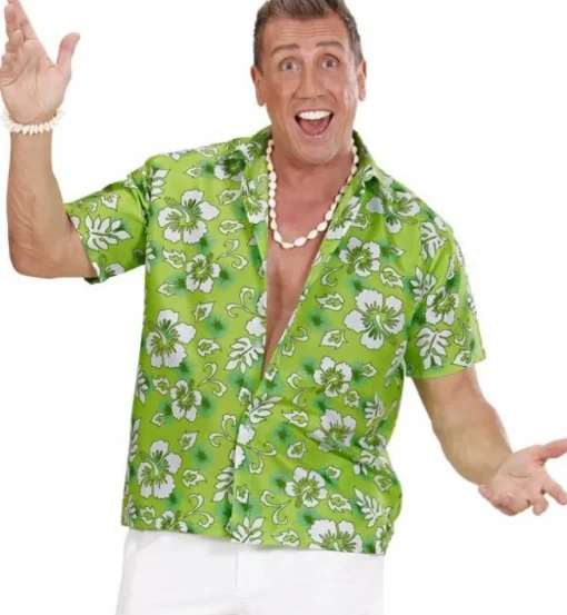 Hawaiiskjorte Grønn