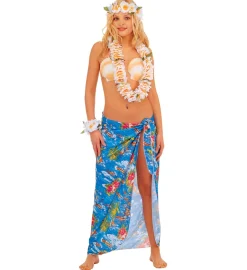 Hawaiiskjørt Blått