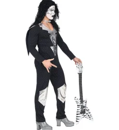 Heavy Metal Rockstjerne Kostyme