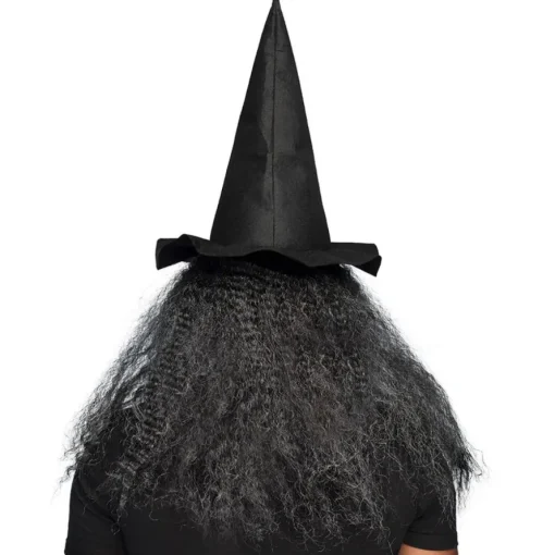 Heks Latexmaske & Hatt