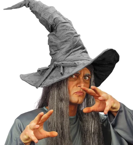 Heksehatt Lysegrå