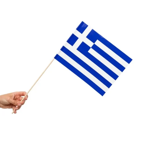 Hellas Flagg på Pinne
