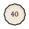 Hello 40 Tallerkener