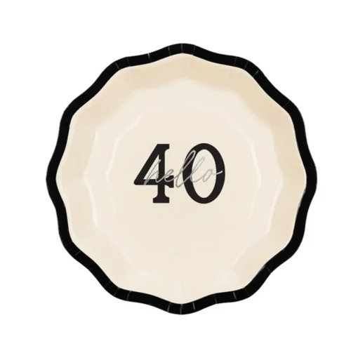 Hello 40 Tallerkener