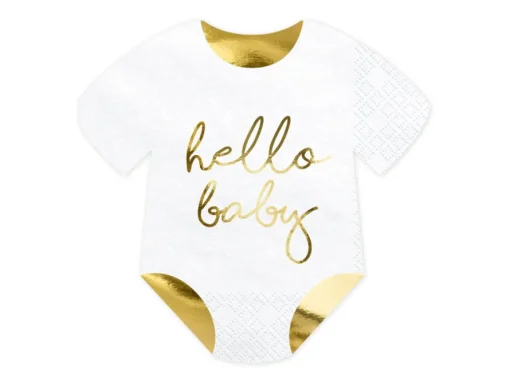 Hello Baby Bodystocking Servietter