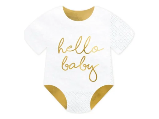 Hello Baby Bodystocking Servietter
