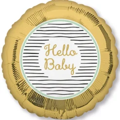 Hello Baby Folieballong Gull