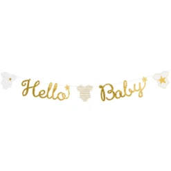 Hello Baby Girlander
