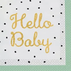 Hello Baby Servietter