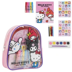 Hello Kitty® Fargelegg Selv Ryggsekk Sett