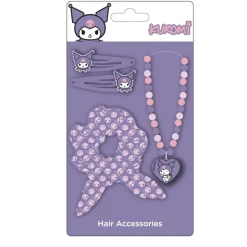 Hello Kitty® Kuromi Hårtilbehørssett & Halskjede