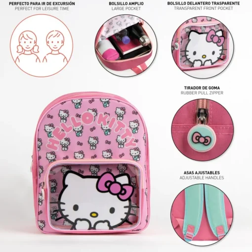 Hello Kitty® Mønstret Ryggsekk Rosa
