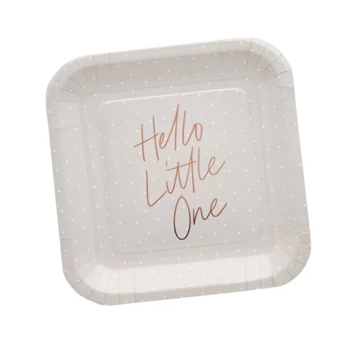 Hello Little One Tallerkener