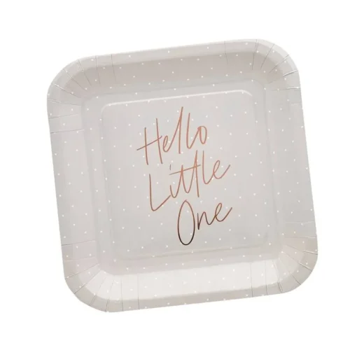 Hello Little One Tallerkener