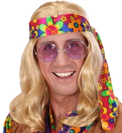 Hippie Dude Parykk Blond
