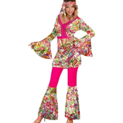 Hippie Kostyme Rosa
