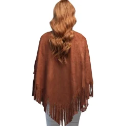 Hippie Poncho Brun