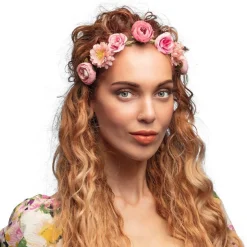 Hippie Rose Hårbånd Lyserosa