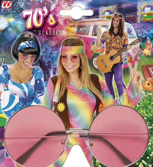 Hippie Solbriller Rosa