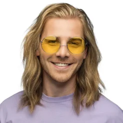 Hippie XL Partybriller Gul