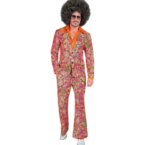 Hippiedude Kostyme Rosa