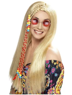 Hippieparykk Blond