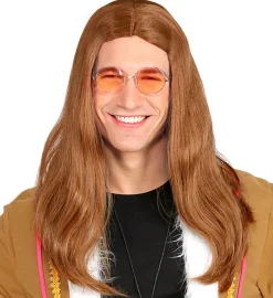 Hippieparykk Lysebrun