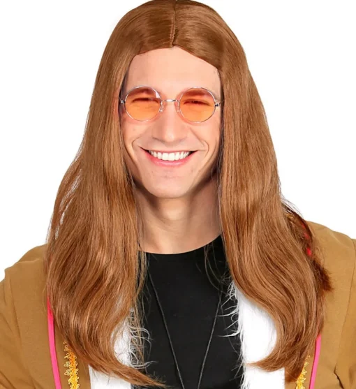 Hippieparykk Lysebrun