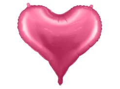 Hjerte Folieballong Rosa