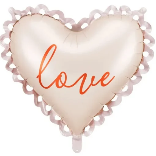 Hjerte Love Folieballong