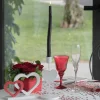 Hjerte Lysestake Hvit