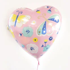 Hjerte Mother's Day Sommerfugl Folieballong