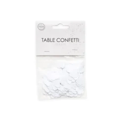 Hjerter Konfetti Hvit