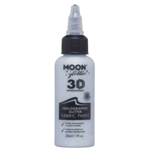 Holografisk 3D Tekstil Glitter