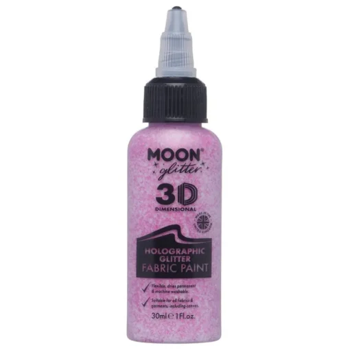 Holografisk 3D Tekstil Glitter