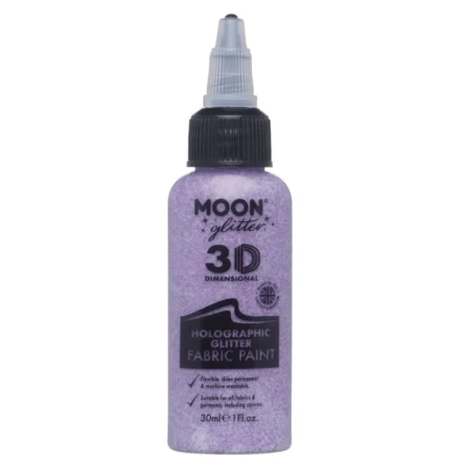 Holografisk 3D Tekstil Glitter