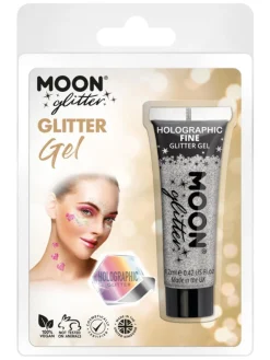 Holografisk Fint Glitter Gel