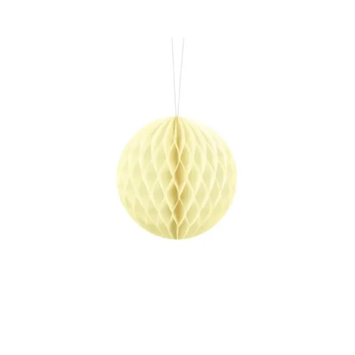 Honeycomb Papirkule Kremhvit
