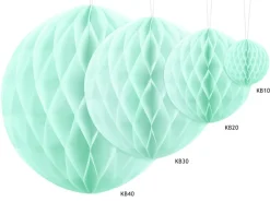 Honeycomb Papirkule Mintgrønn