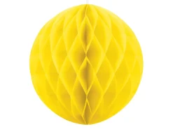 Honeycomb Papirkule Mørk Gul