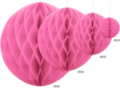 Honeycomb Papirkule Rosa