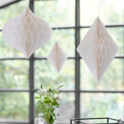 Honeycomb Takdekorasjoner Hvit