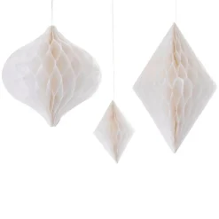 Honeycomb Takdekorasjoner Hvit