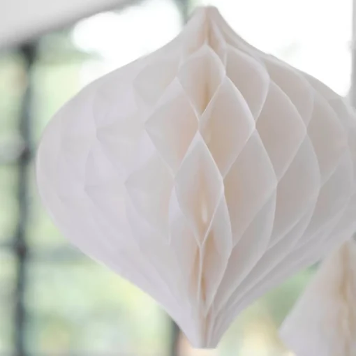Honeycomb Takdekorasjoner Hvit
