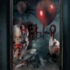 Horror Clown Vindusklistremerke